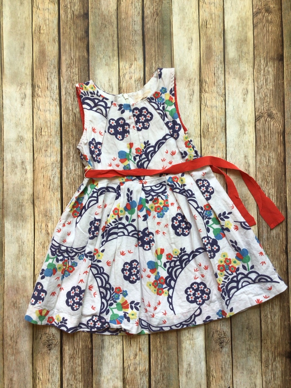 Mini Boden Festival Floral Dress
